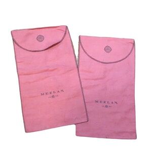 Two (2) Mezlan Folding Dust bag Garment bag Lightweight Super soft Material
